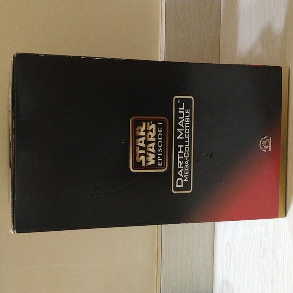 Star Wars EP1 Darth Maul Mega-Collectible 12" Figure Light Up Lightsabers - Picture 6 of 8